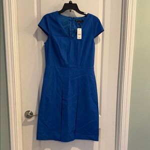Brooks Brothers Vibrant Blue Mini Dress